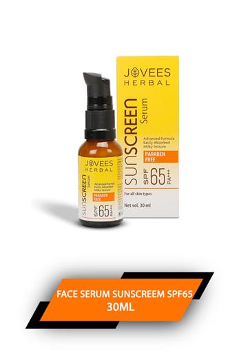Jovees Face Serum Sunscreem Spf65 30ml